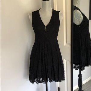 Free People Black Dress